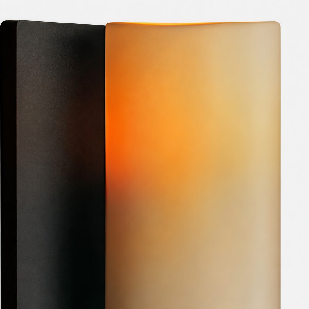 Retro Jade Minimalist Candle Shaped Wall Lamp