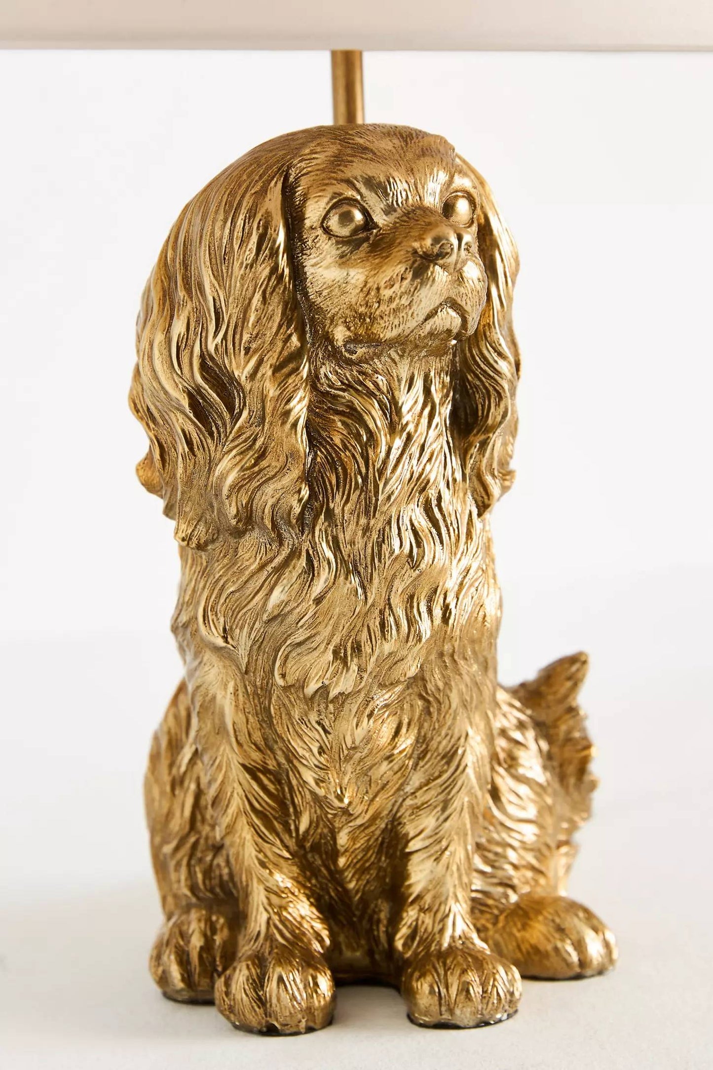 Pawdia Unique Table Lamp - Decorative Ceramic Animal Bedside Lamp