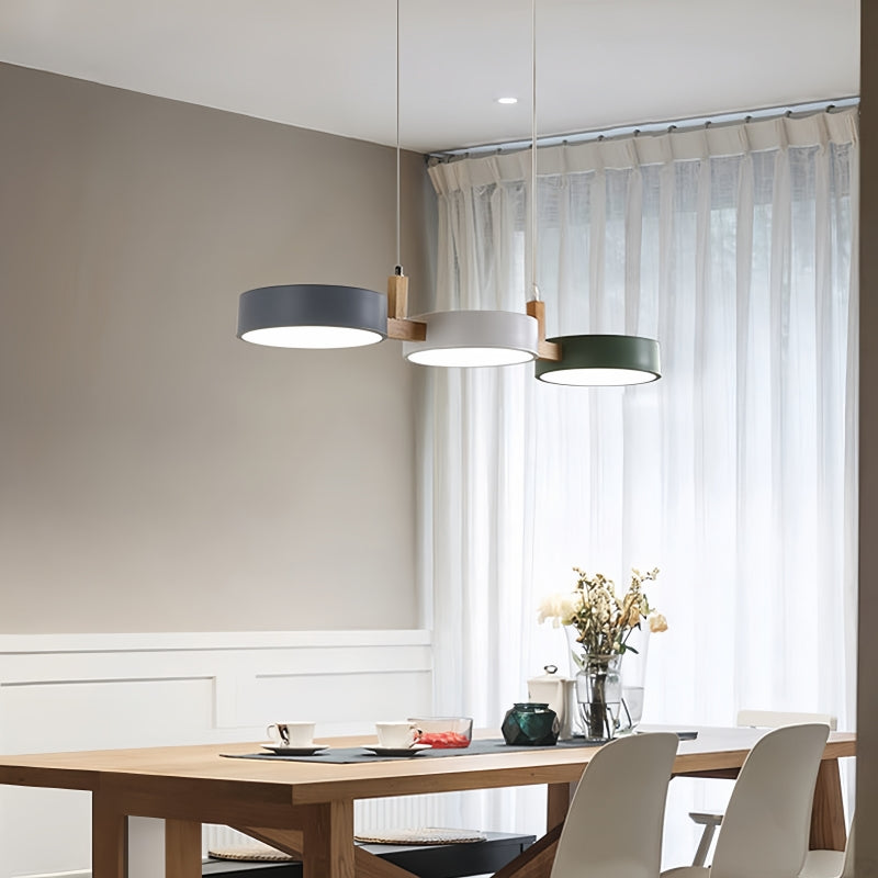 Minimalist Nordic Pendant Lamp in Macaron Colors