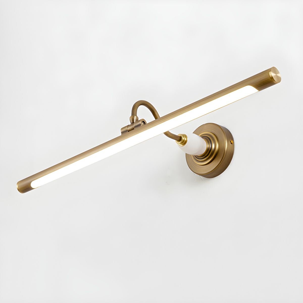 Wandleuchte aus Metall in Bronze-Finish