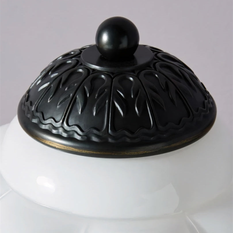 Eloise Tischlampe - Vintage Design Glas Tischlampe