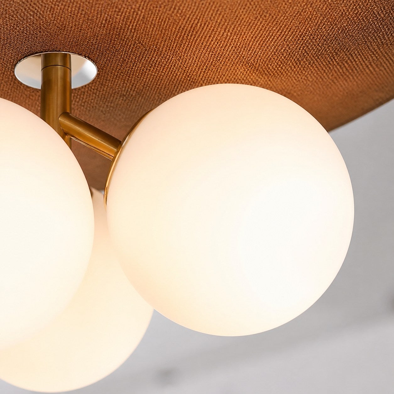 Orrise Blooming Petal Chandelier – Modern Metal and Wood for Living Rooms and Dining Rooms