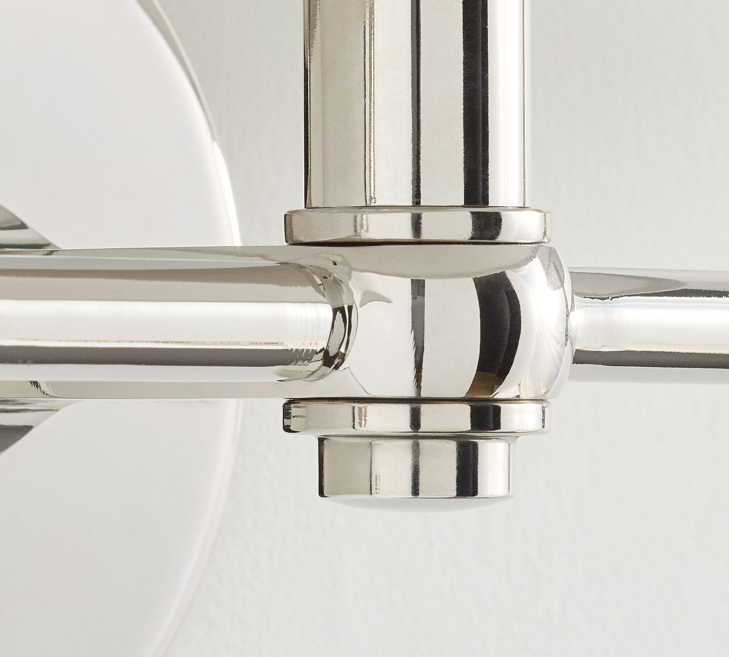 Everett Contemporary Metal Wall Light with Cylindrical Shades for Hallway and Bedroom