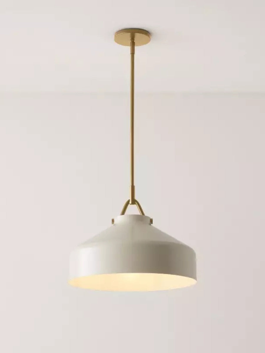 Skandinavisch Metallstange Glockenform Pendelleuchte