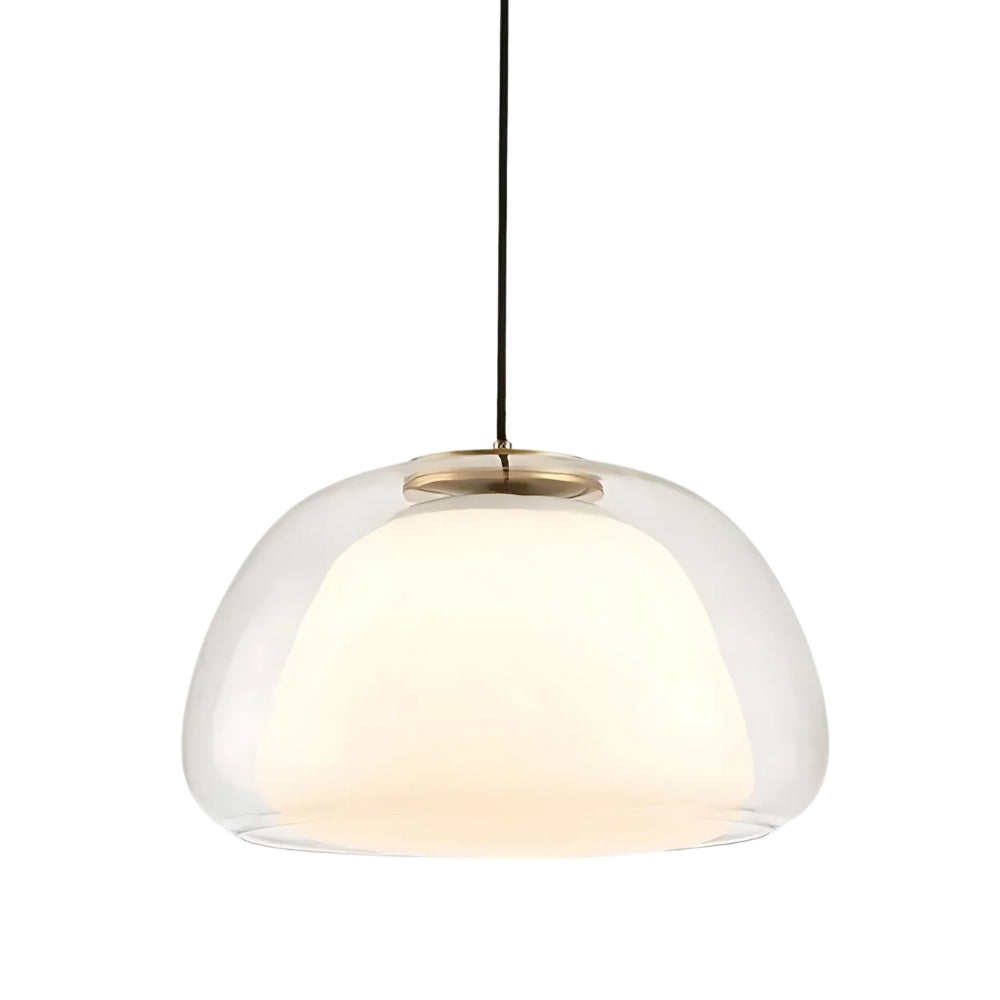 Moderne nordische Jelly Glas Pendelleuchte für Kücheninsel