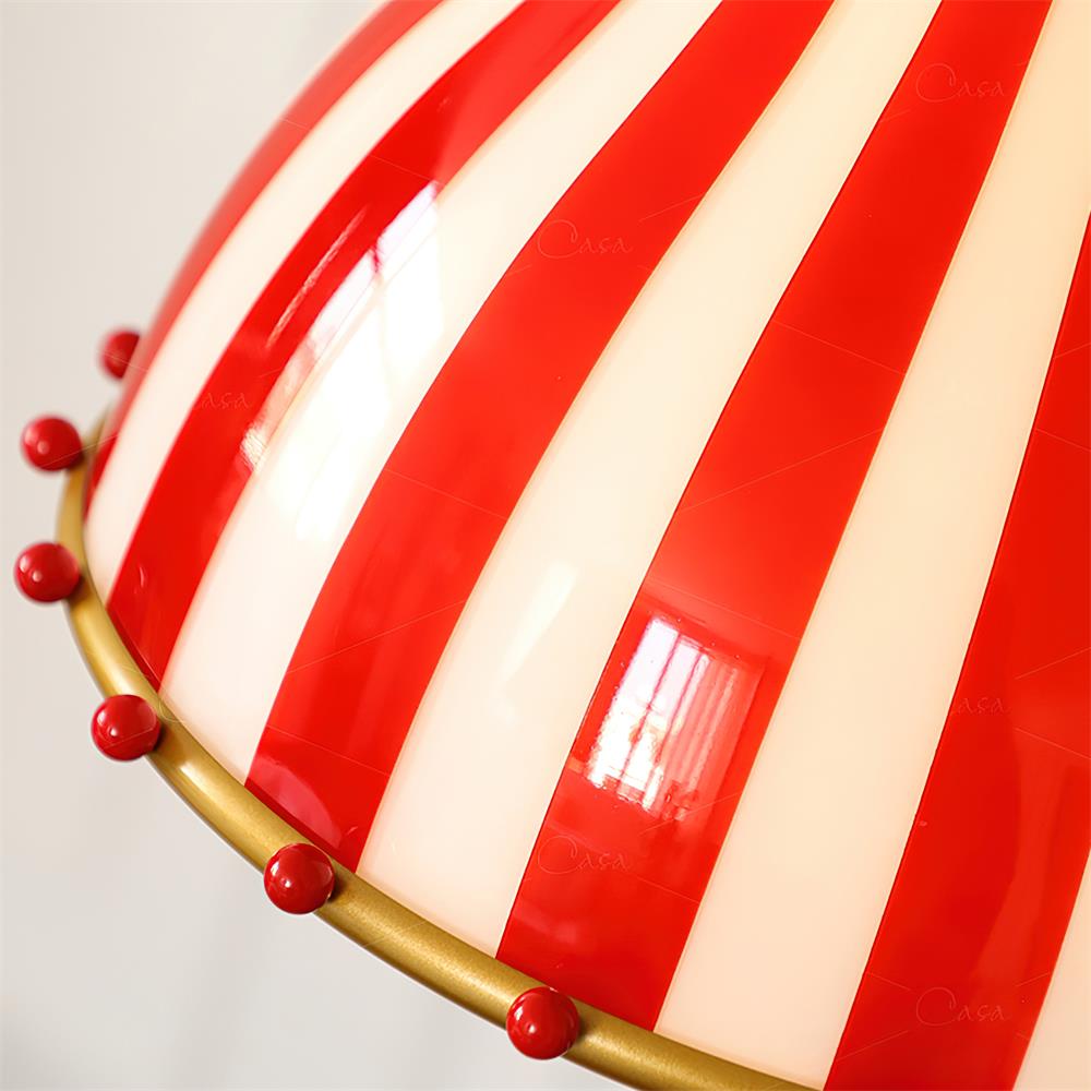 Dekoration Retro Glas Zirkus Pendelleuchte