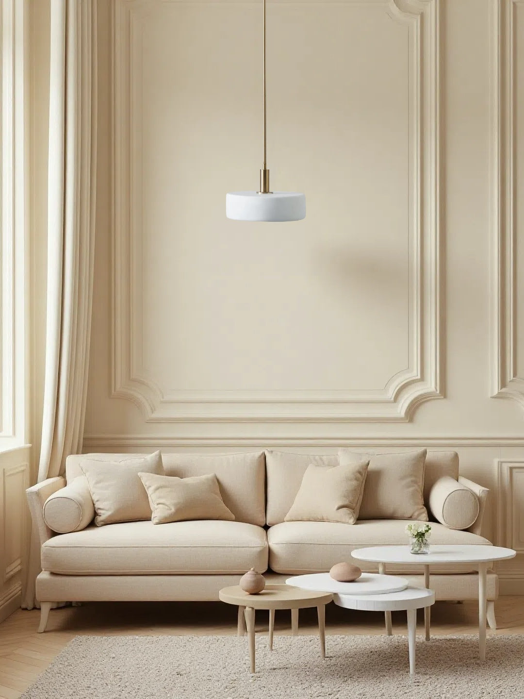 Modern Weiße Anders Porcelain Pendelleuchte