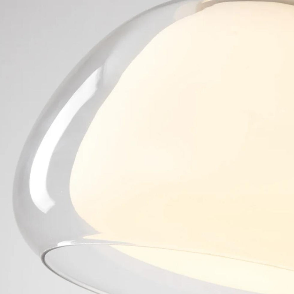 Moderne nordische Jelly Glas Pendelleuchte für Kücheninsel