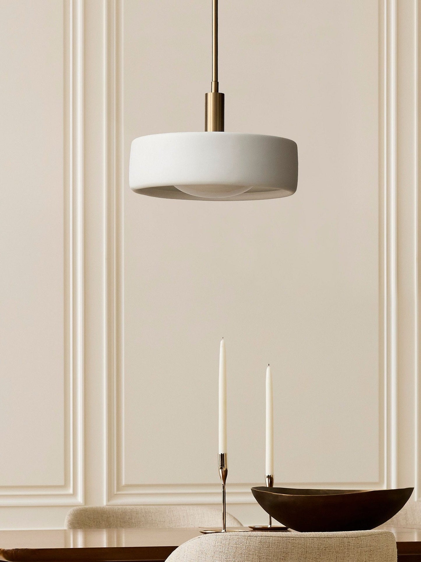 Modern Weiße Anders Porcelain Pendelleuchte