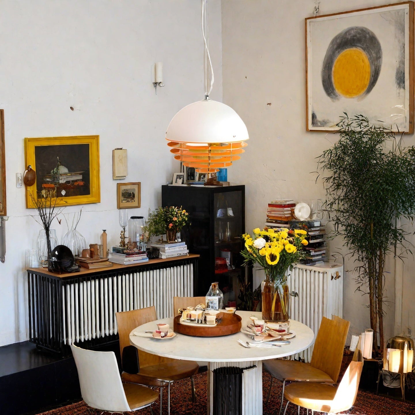 Sunset Pendant Light - Bauhaus Glass Pendant Light