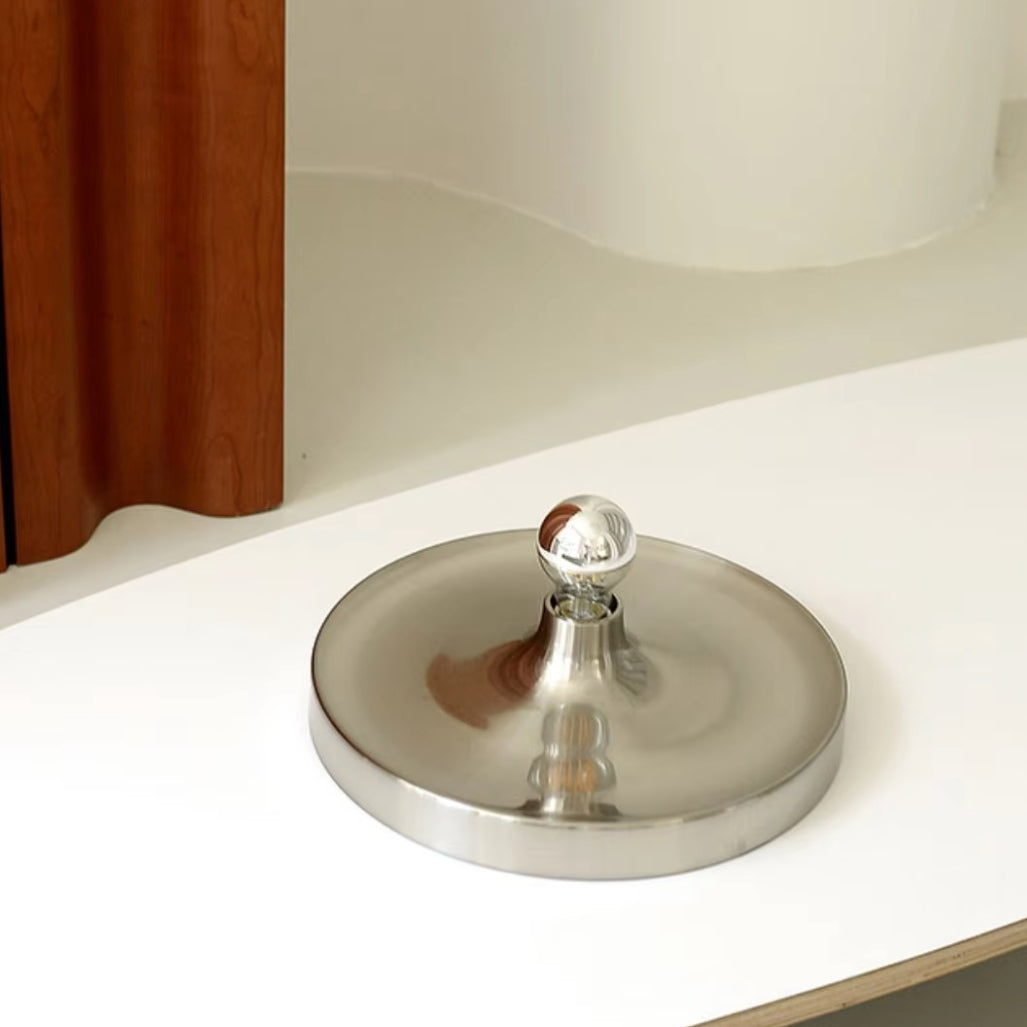 Mid Century Space Age Scheiben Wandleuchte