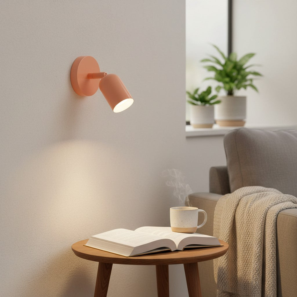 Bauvera Bauhaus-Inspired Wall Light – Clean Lines Bedside Fixture for Interior Spaces N53