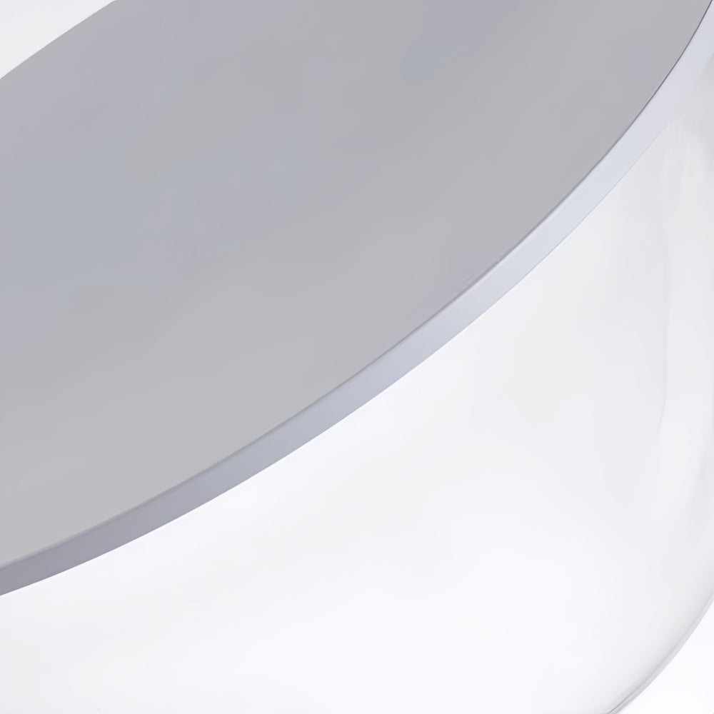 Bowlum Modern Glass Table Lamp - Iconic Bowl Shaped Ambient Light for Living Room N46