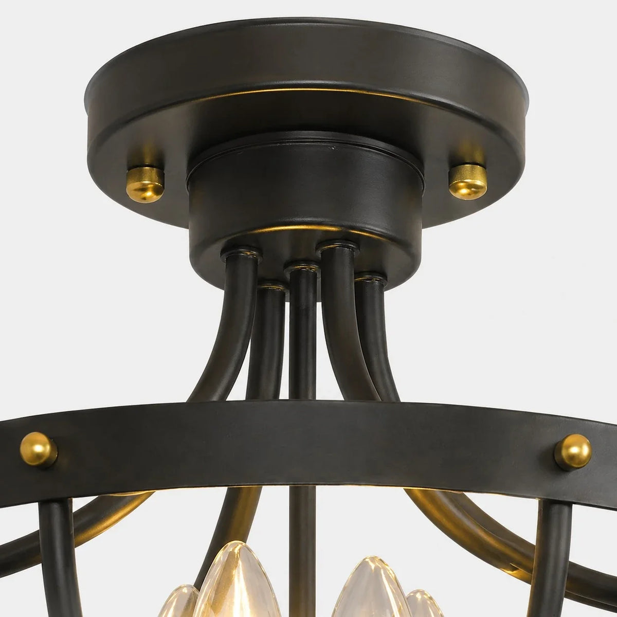 Canopy and ceiling mount detail