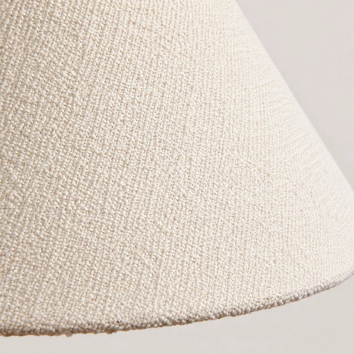 Cream woven fabric shade texture detail