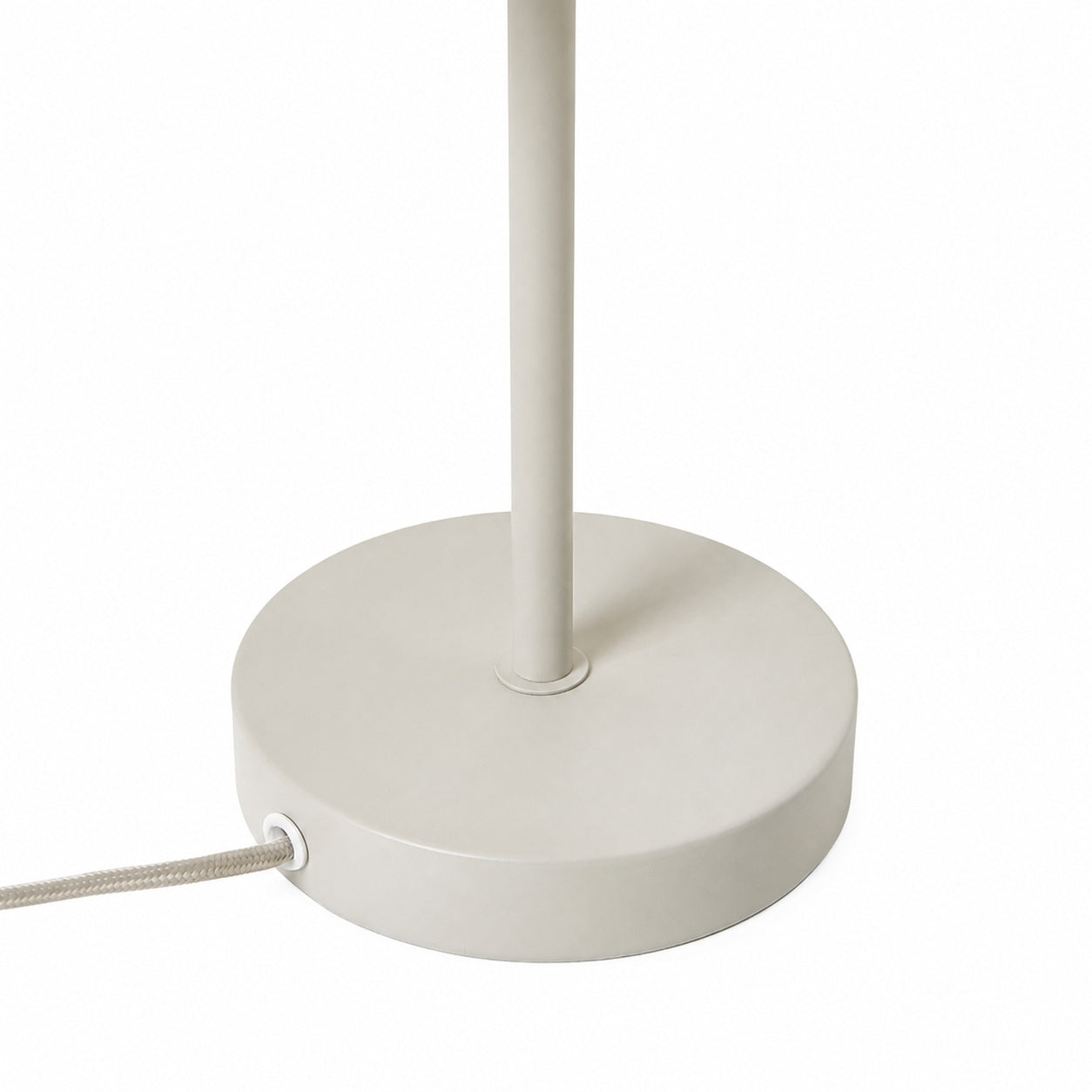 Velura Table Lamp - Beige Linen Shade in Light Beige