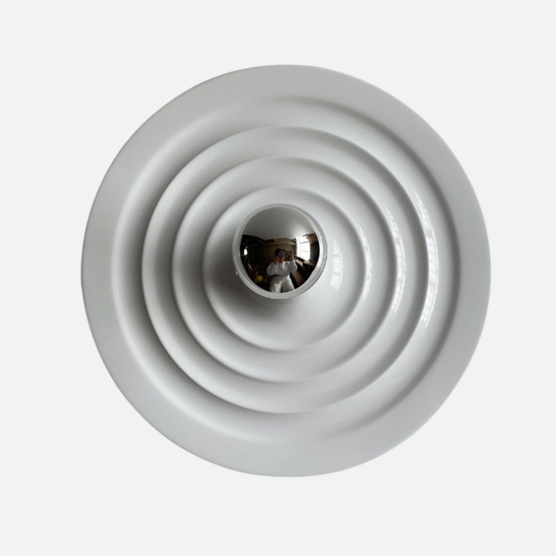 Mid Century Space Age Scheiben Wandleuchte