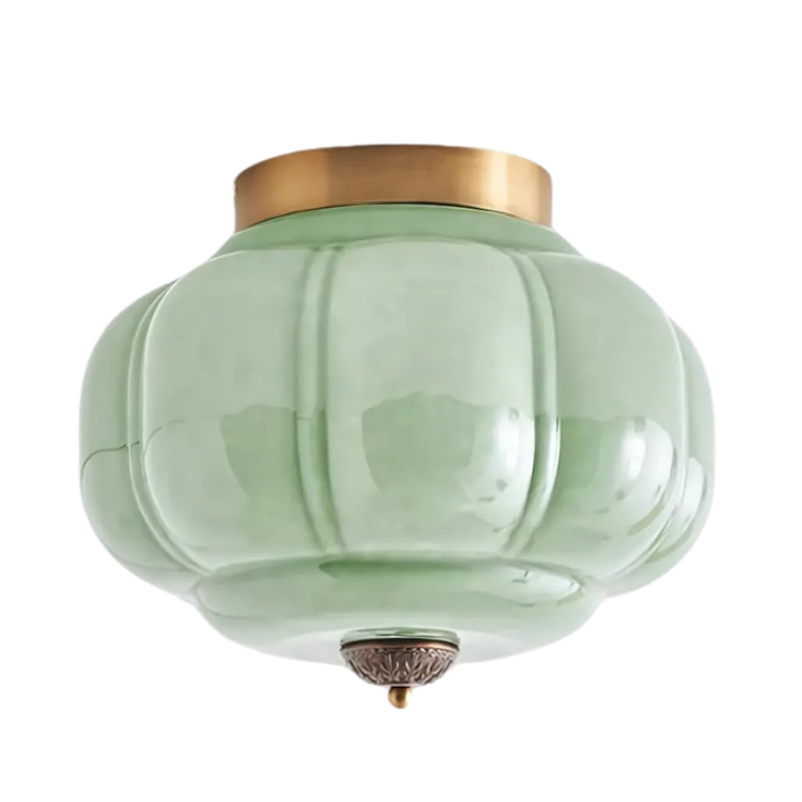 Eloise Deckenleuchte Milchglas - Unterputzmontage Deckenlampe Vintage