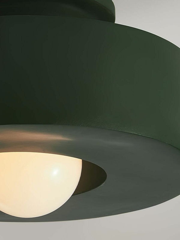 Moderne Nordische Minimalistische Rund Harz Deckenlampe