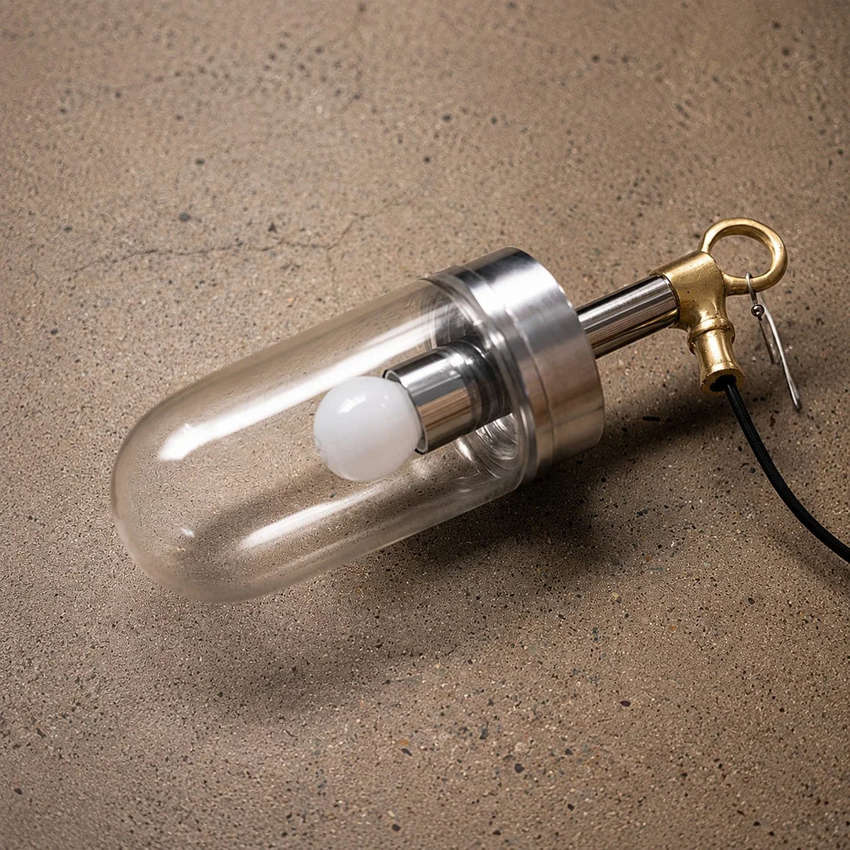 Modern clear glass pendant lamp image 9