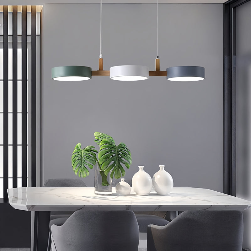 Minimalist Nordic Pendant Lamp in Macaron Colors