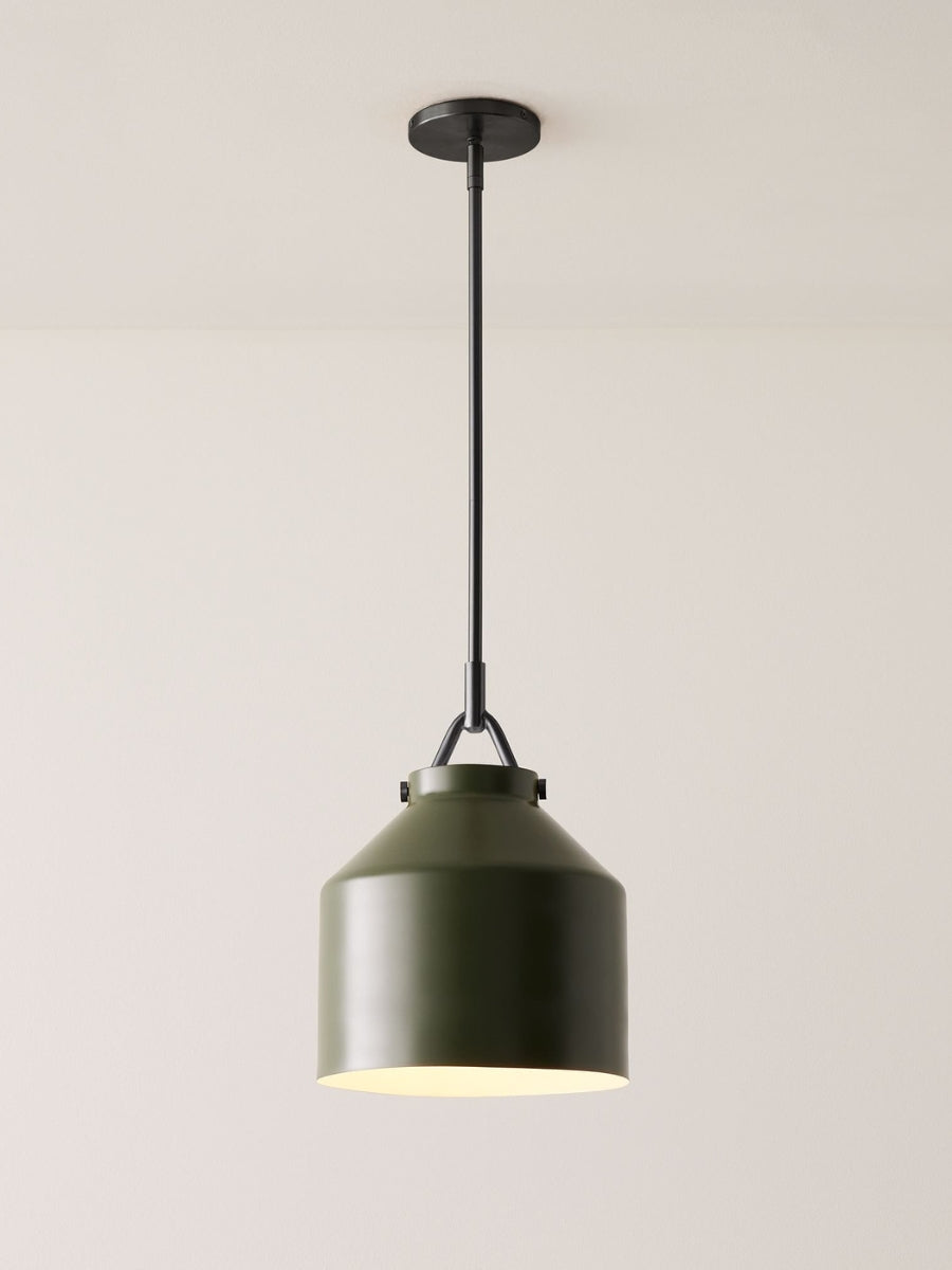 Skandinavisch Metallstange Glockenform Pendelleuchte