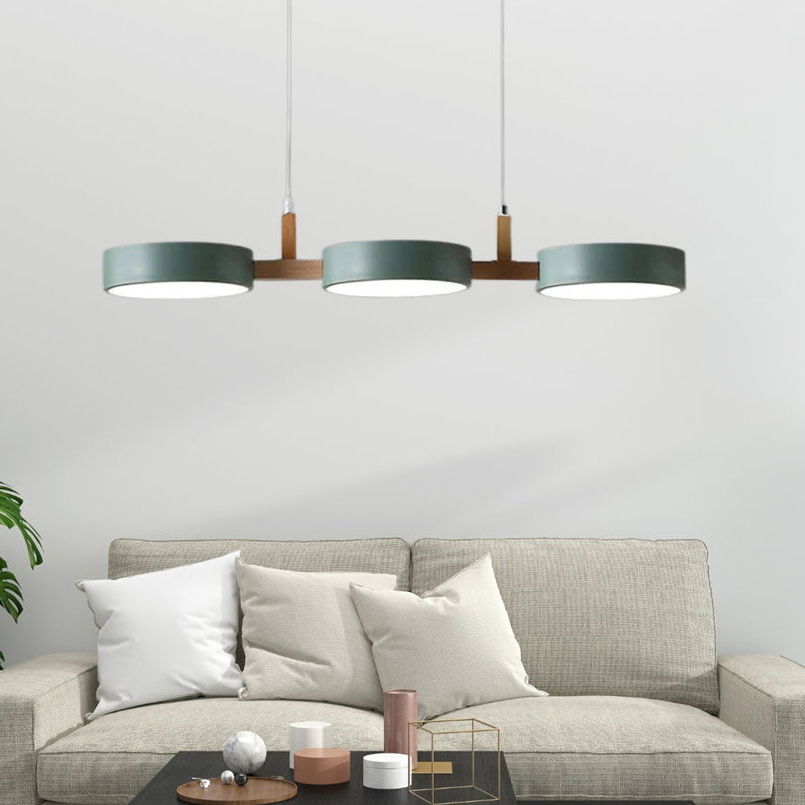 Minimalist Nordic Pendant Lamp in Macaron Colors