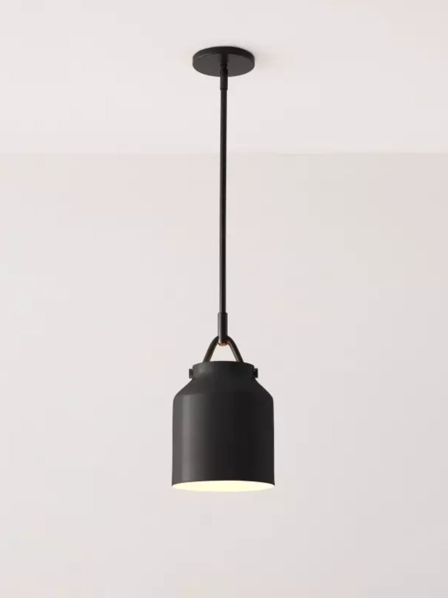 Skandinavisch Metallstange Glockenform Pendelleuchte