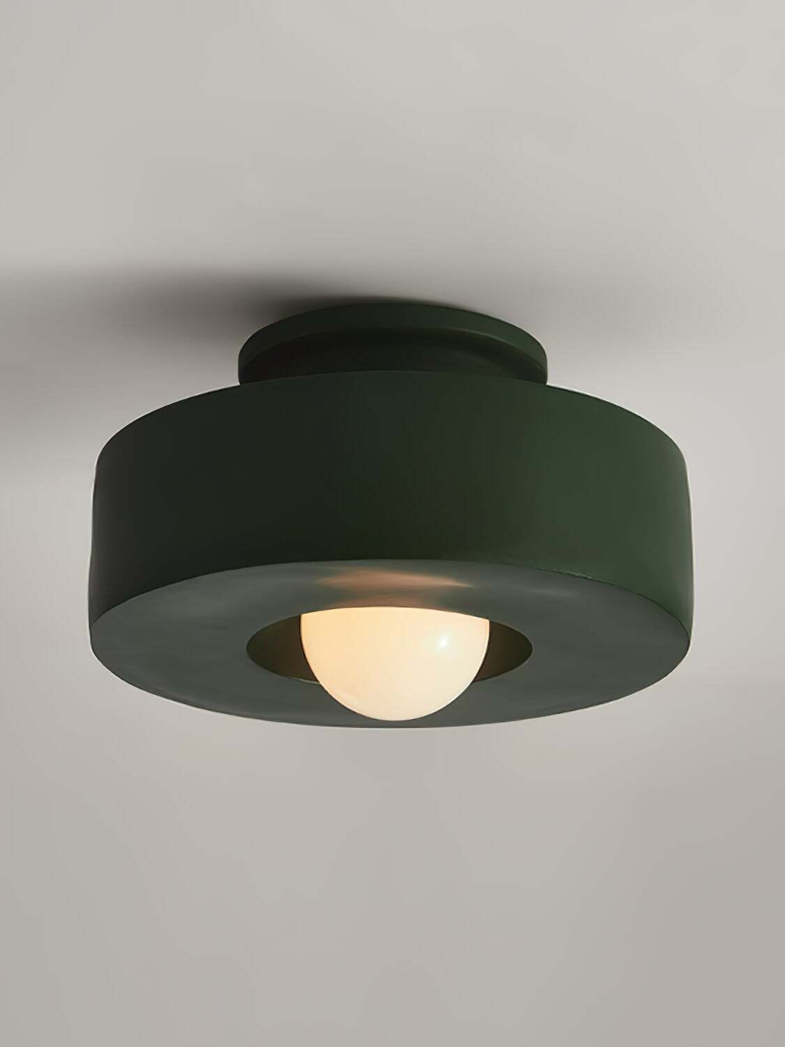 Moderne Nordische Minimalistische Rund Harz Deckenlampe