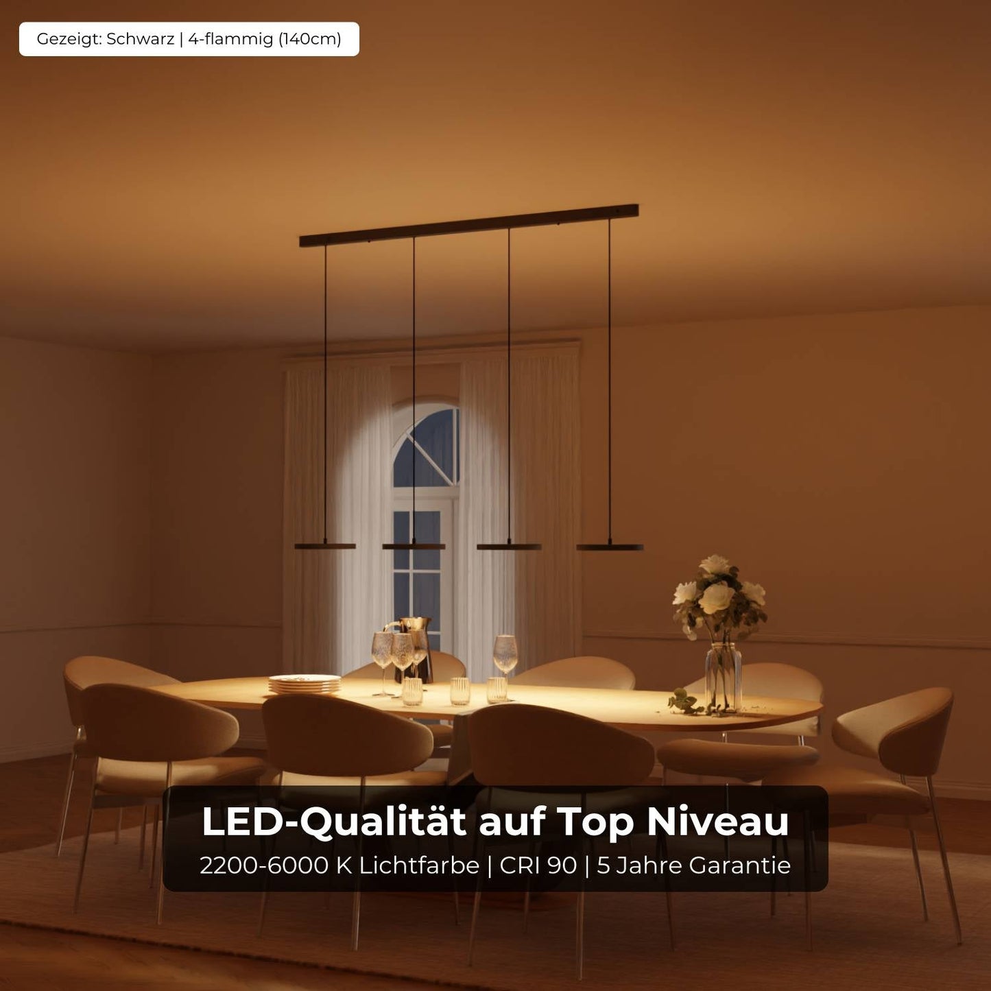 Minimalist Round Flat Evanos Pendant Light