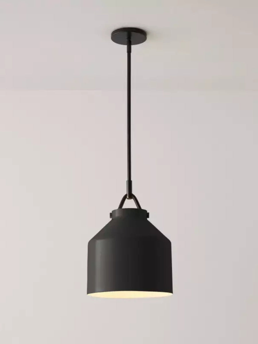 Skandinavisch Metallstange Glockenform Pendelleuchte