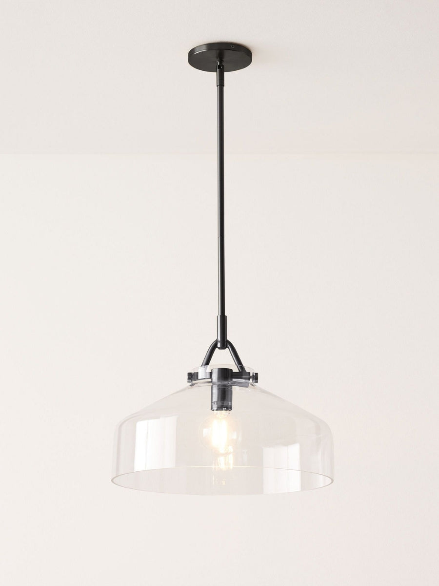 Skandinavisch Metallstange Glockenform Pendelleuchte