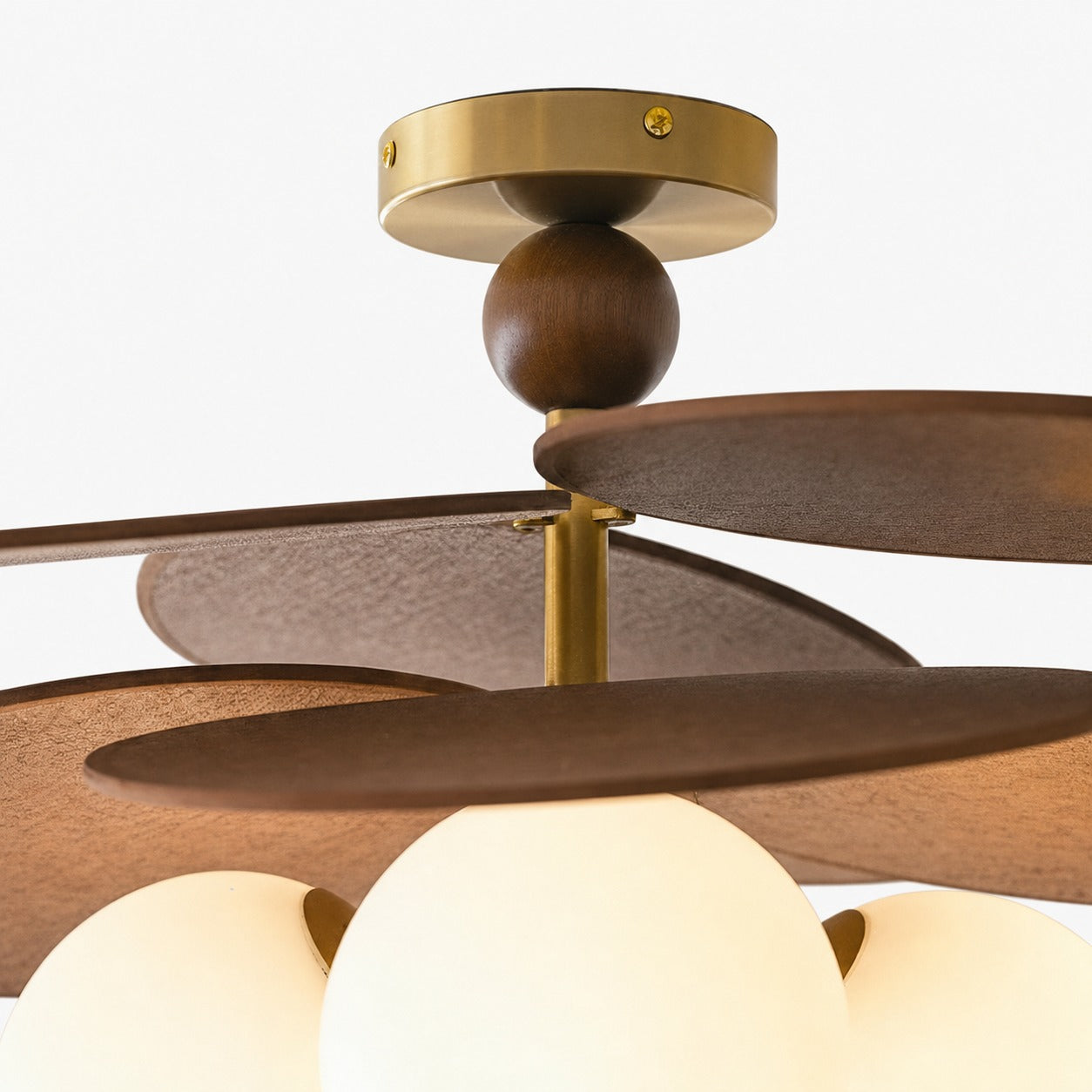 Orrise Overlapping Blade Design Ceiling Light – Contemporary Decorative Light for Interiors