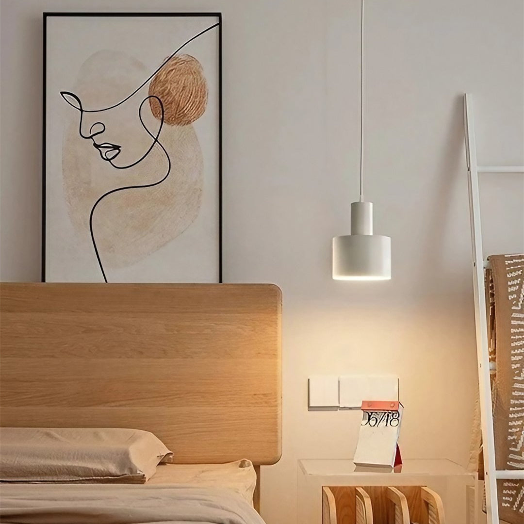 Scandinavia Decor Metal Pendant Light Over Island