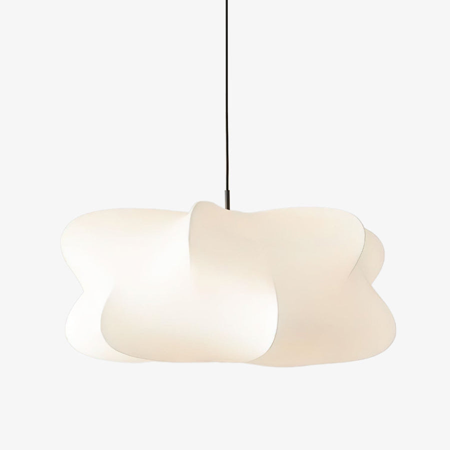 Modern Cloud Silk Drum Pendant Light