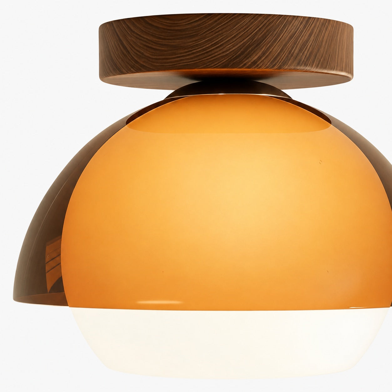 Afterglow Sunset Sculptural Glow Ceiling Lamp Modern Vintage Style for Hallway and Entryway