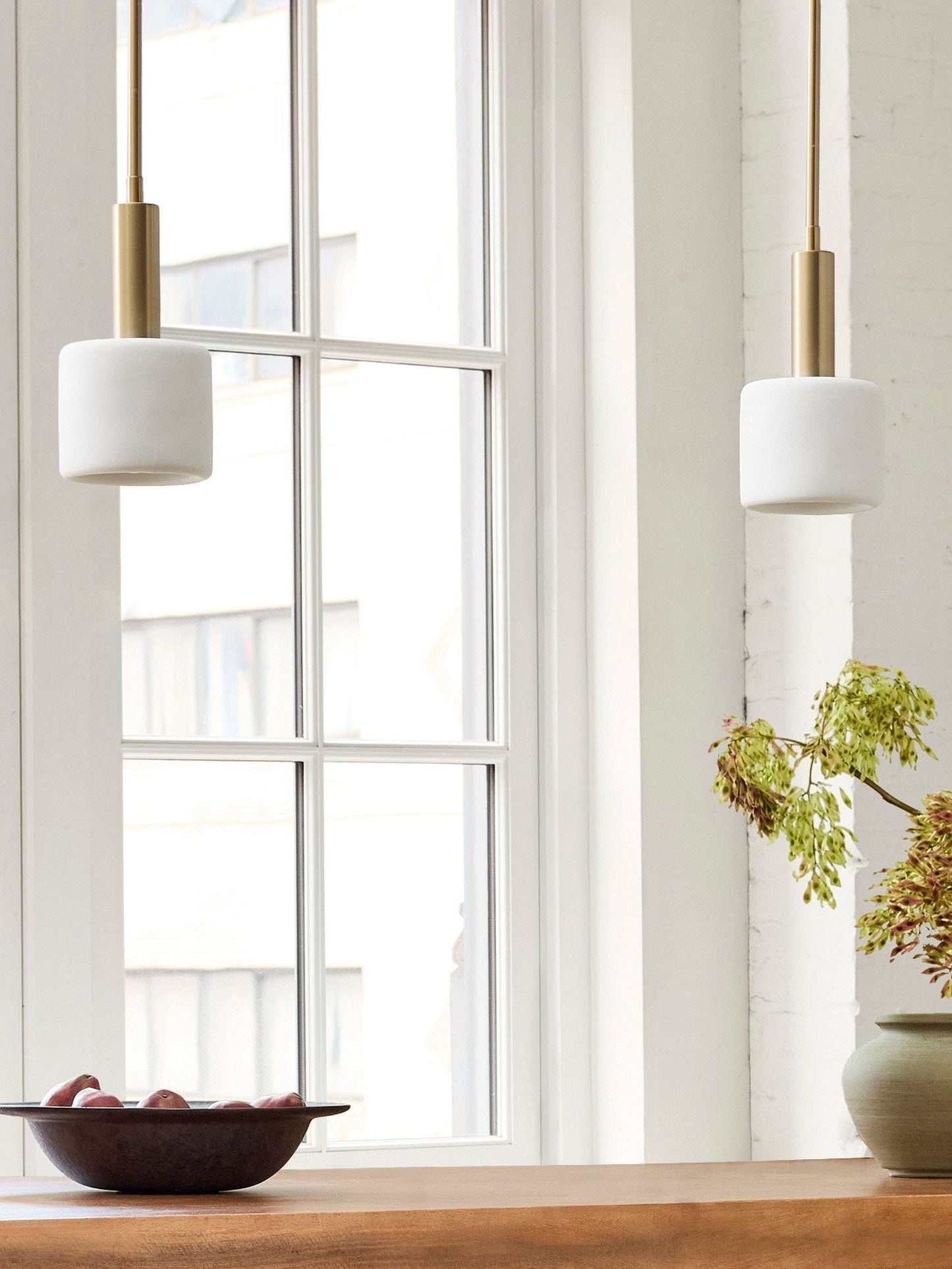Modern Weiße Anders Porcelain Pendelleuchte