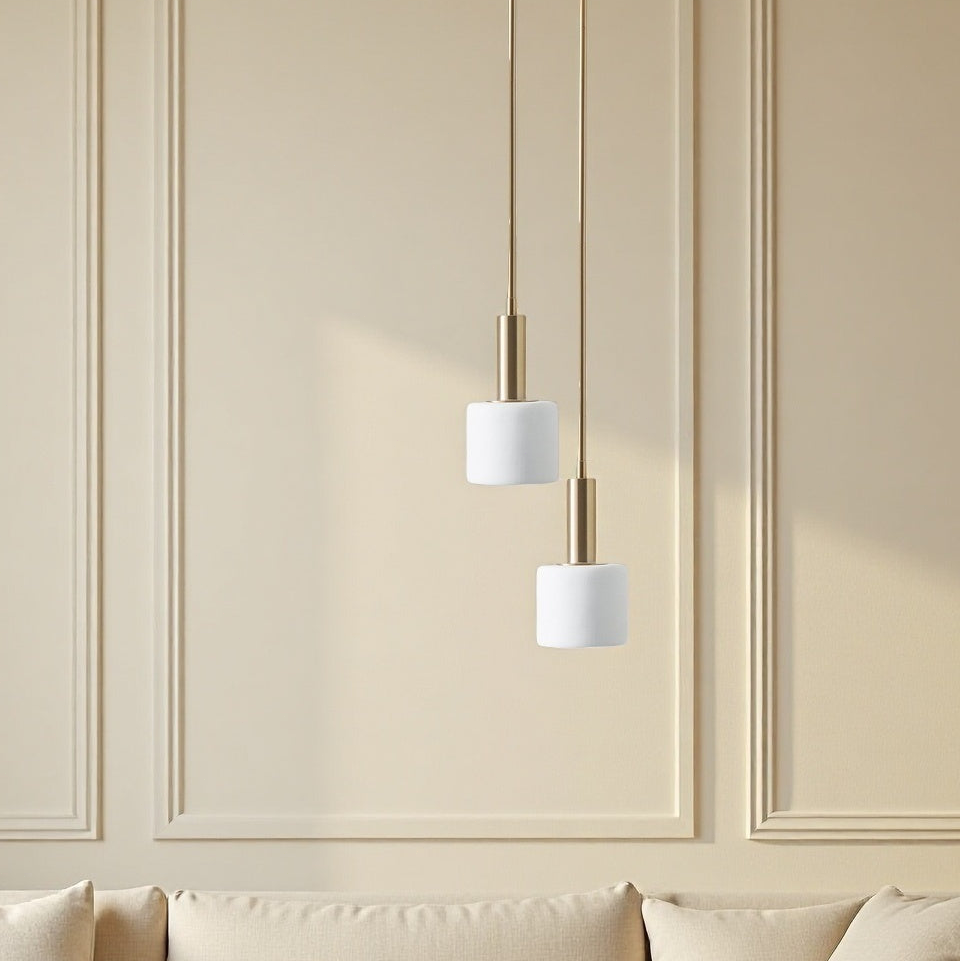 Modern Weiße Anders Porcelain Pendelleuchte