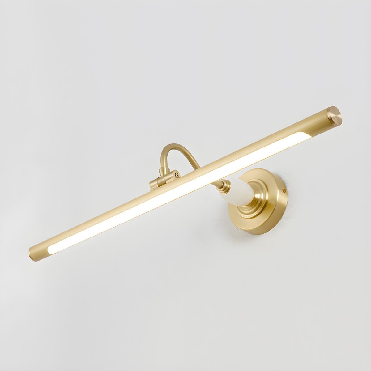 Wandleuchte aus Metall in Bronze-Finish