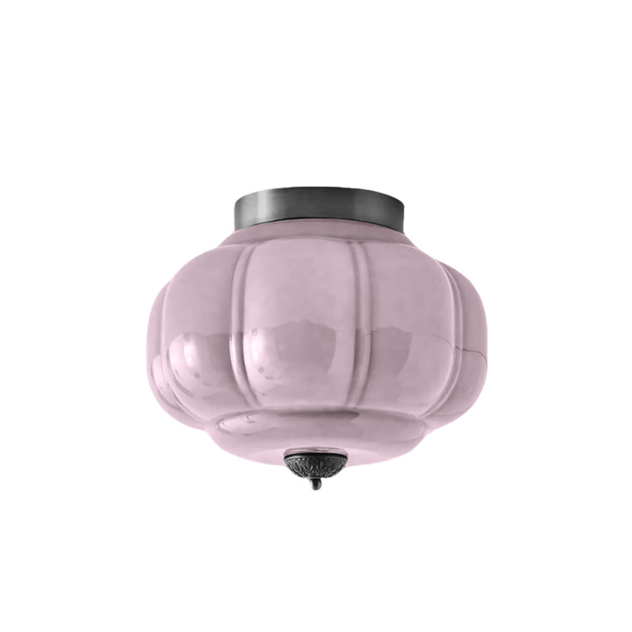 Eloise Deckenleuchte Milchglas - Unterputzmontage Deckenlampe Vintage