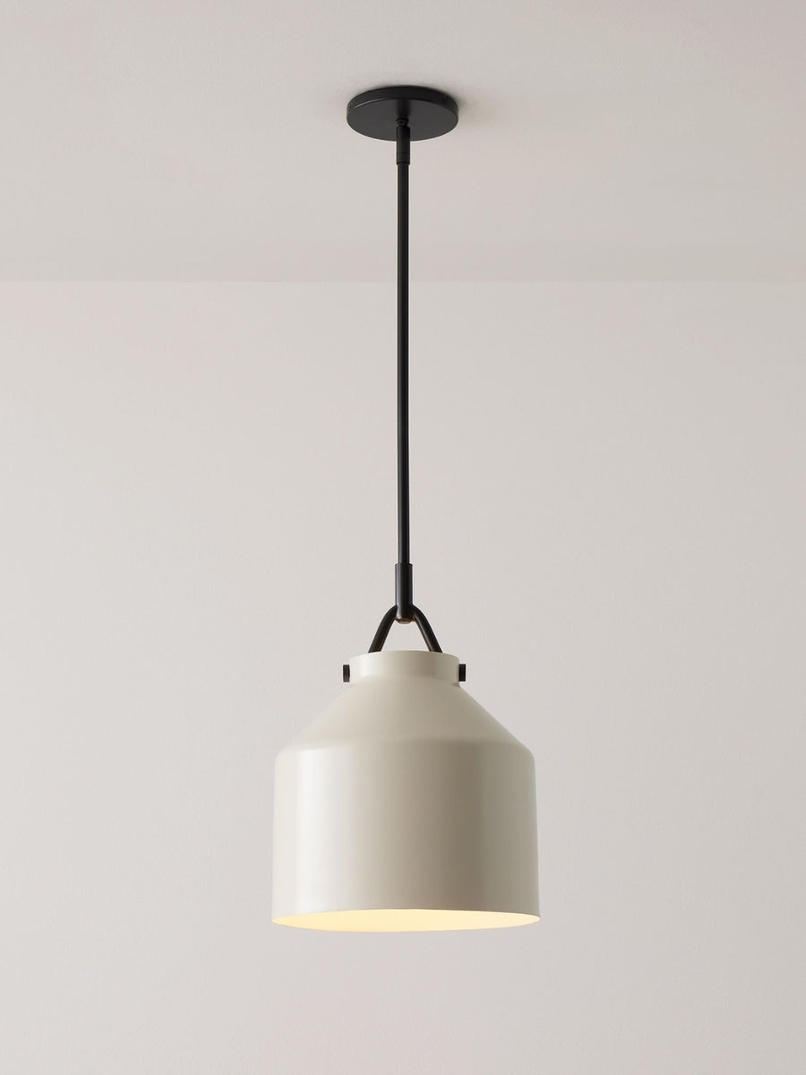 Skandinavisch Metallstange Glockenform Pendelleuchte
