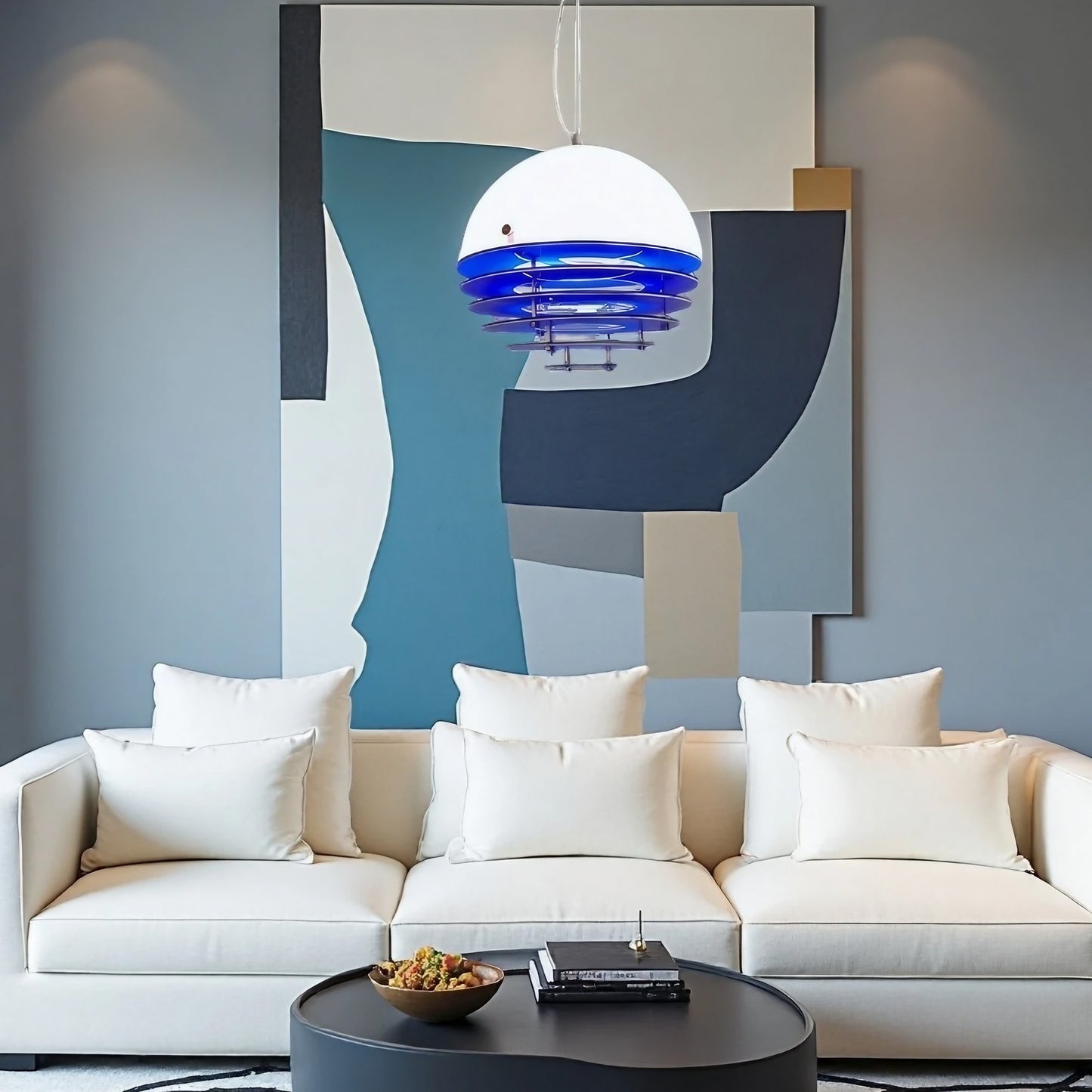 Sunset Pendant Light - Bauhaus Glass Pendant Light