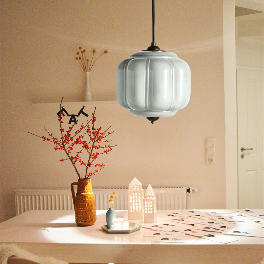 Eloise Glas Pendelleuchte - Vintage Pendelleuchte Esstisch
