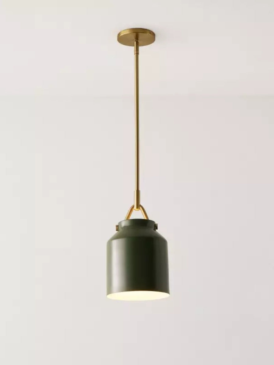 Skandinavisch Metallstange Glockenform Pendelleuchte