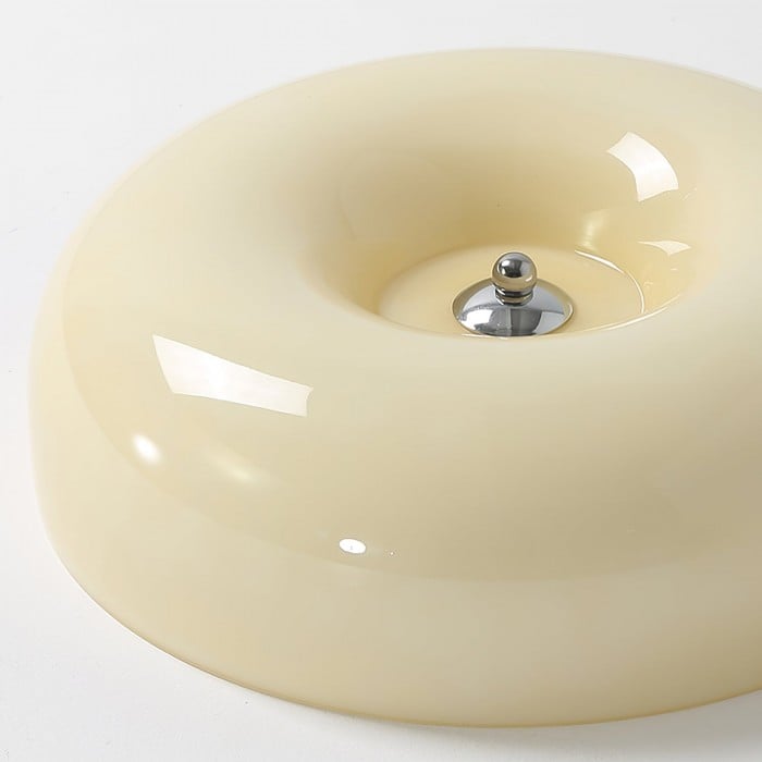 Opalune Art Deco Pudding Ceiling Light with Design – Elegant Lighting for Modern Interiors N06
