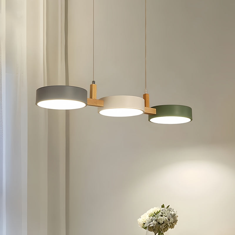 Minimalist Nordic Pendant Lamp in Macaron Colors