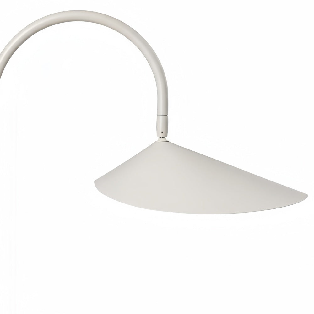 Nulavo Swivel Arm Leaf Shade Table Lamp - Adjustable Design for Living Room and Bedroom