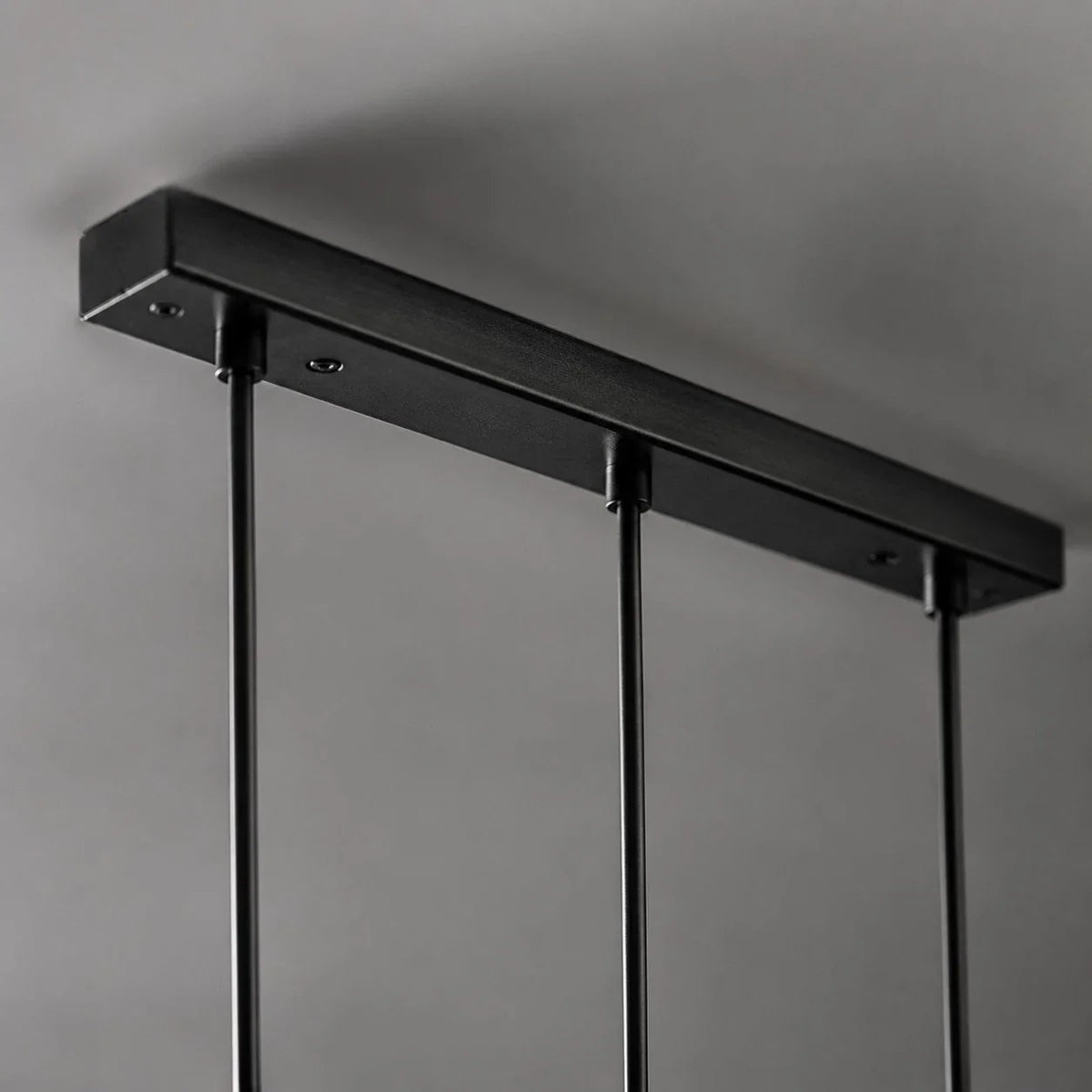 Grey Stone Pendant Light with Paper Diffuser
