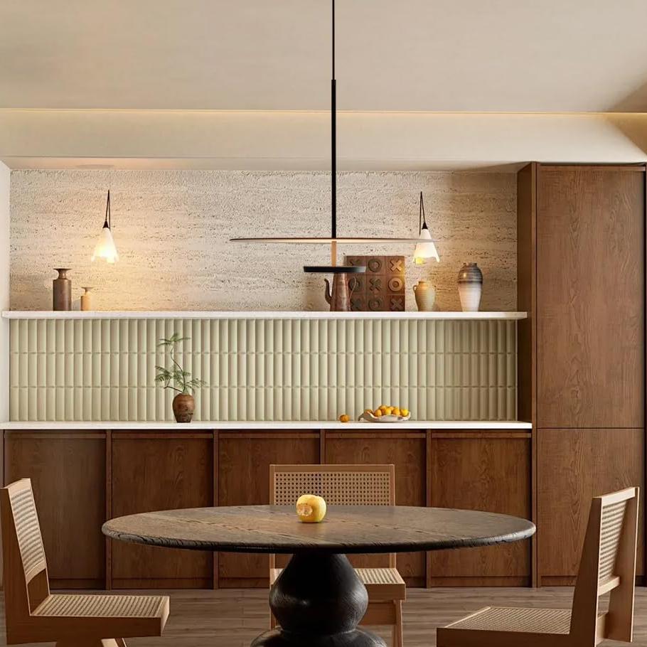 Mid Century Modern Flat Disc LED Pendelleuchte für Küche