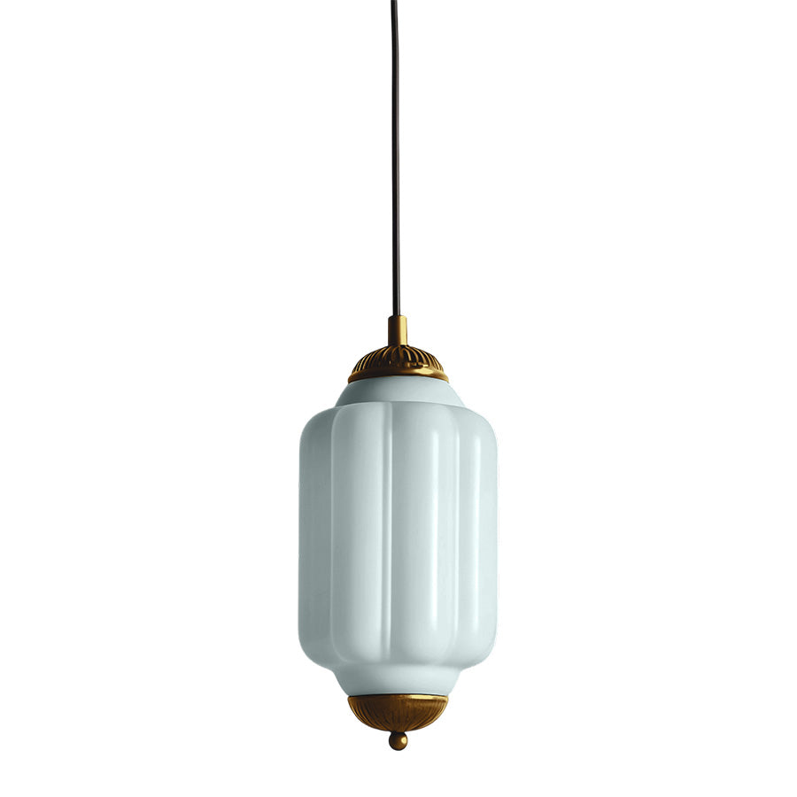 Eloise Petite Pendelleuchte - Vintage Milchglaslampe